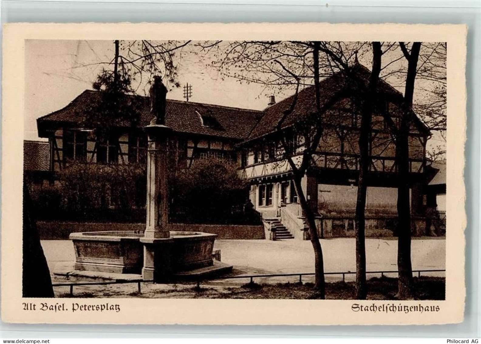 4000 Basel Bâle - Alt Basel Petersplatz Stachelschützenhaus - 10196337