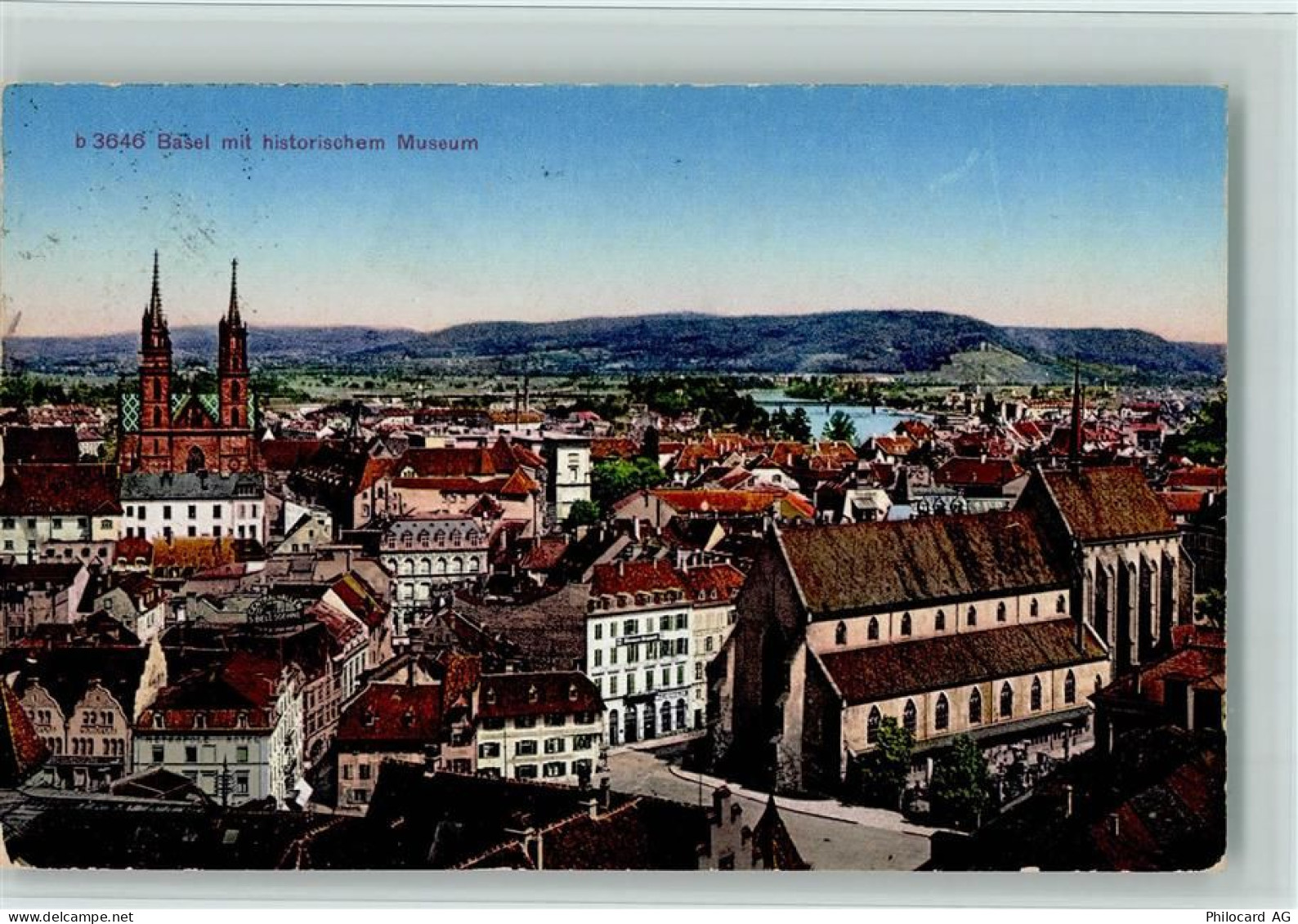 4000 Basel Bâle - Basel mit historischem Museum - 12111767
