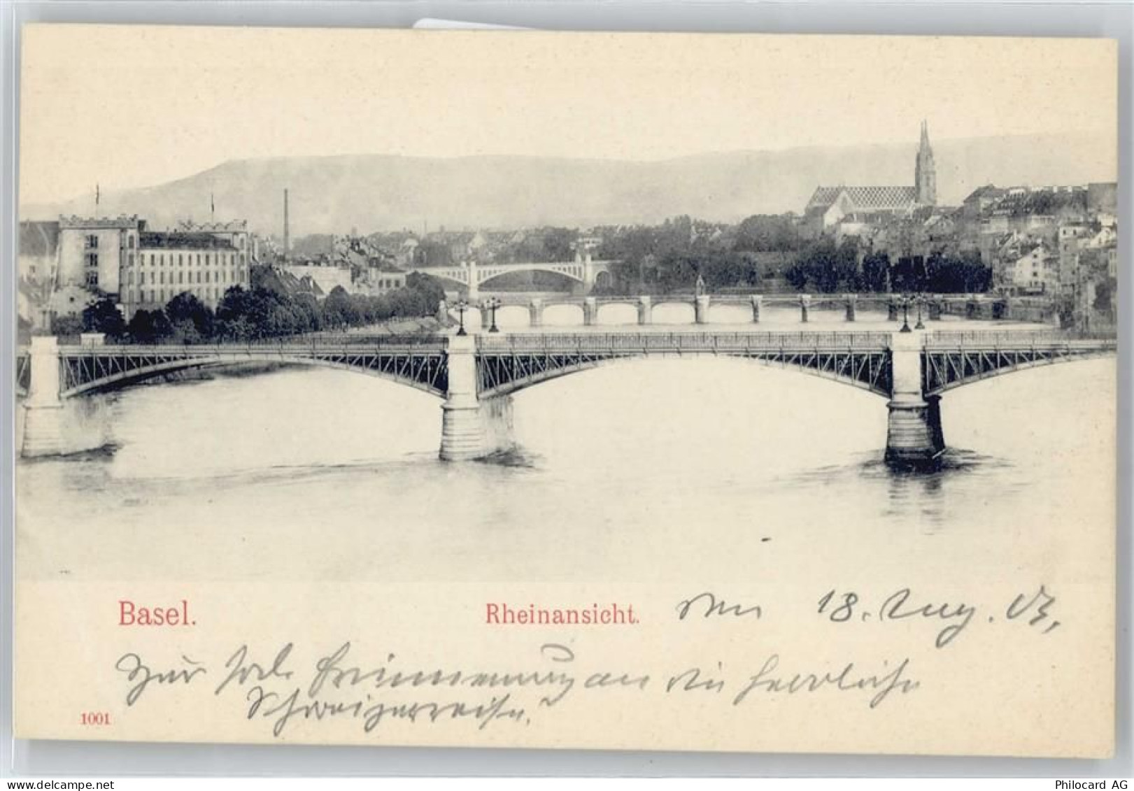 4000 Basel Bâle - Brücken AKU2 - 50575818