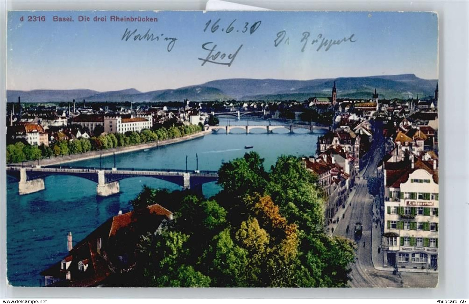 4000 Basel Bâle - Brücken AKU2 - 50575889