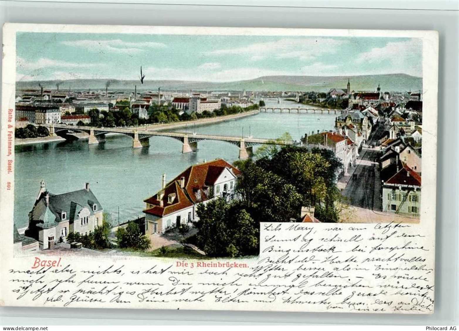 4000 Basel Bâle - Die drei Brücken - 12111648