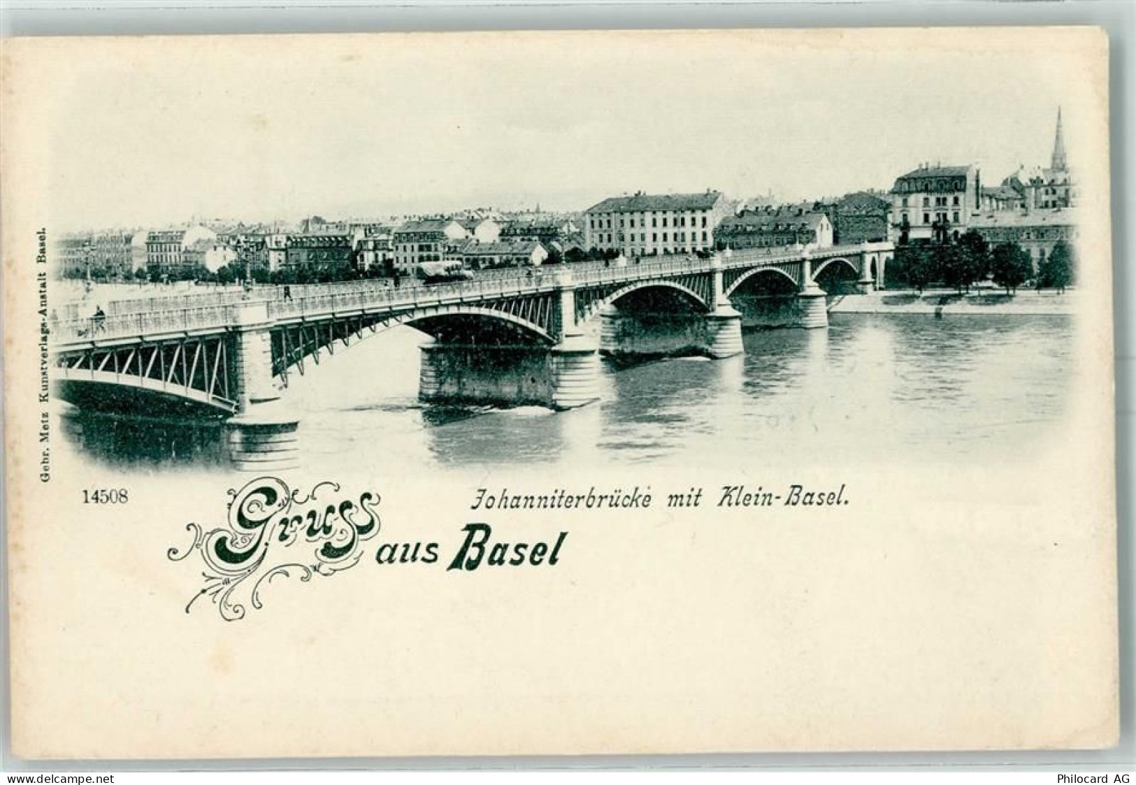 4000 Basel Bâle - Johanniterbrücke Klein Basel - 10392228