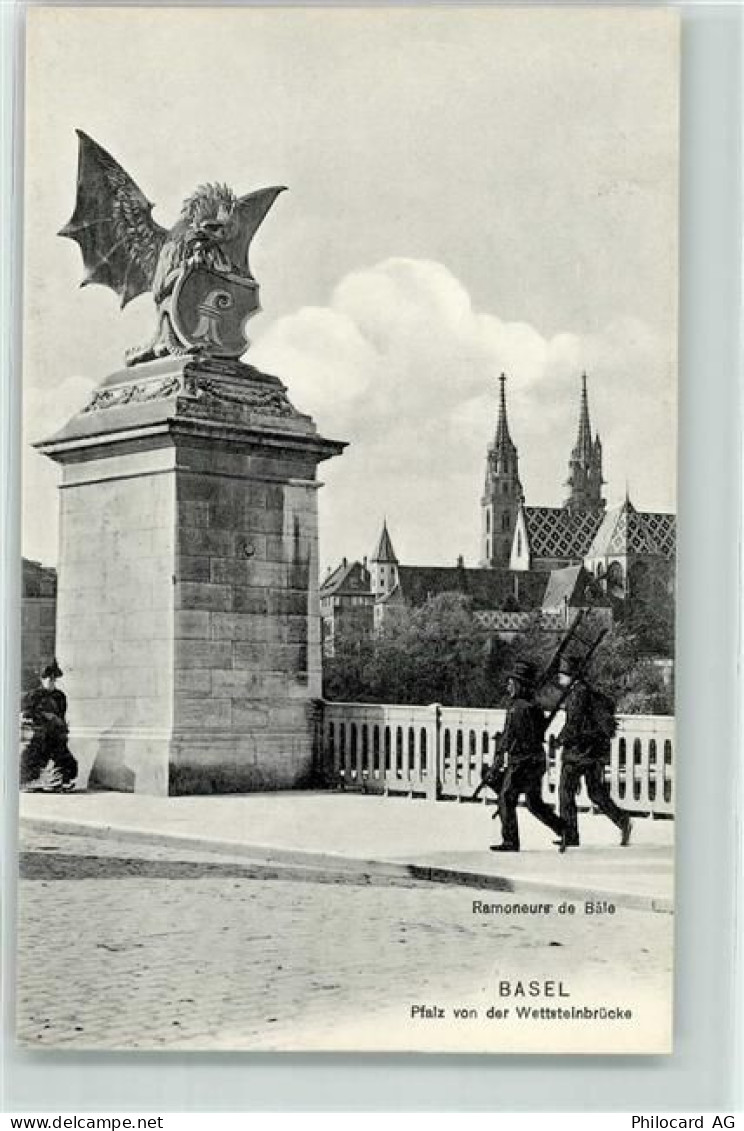 4000 Basel Bâle - Pfalz Von der Wettsteinbrücke - 10618416