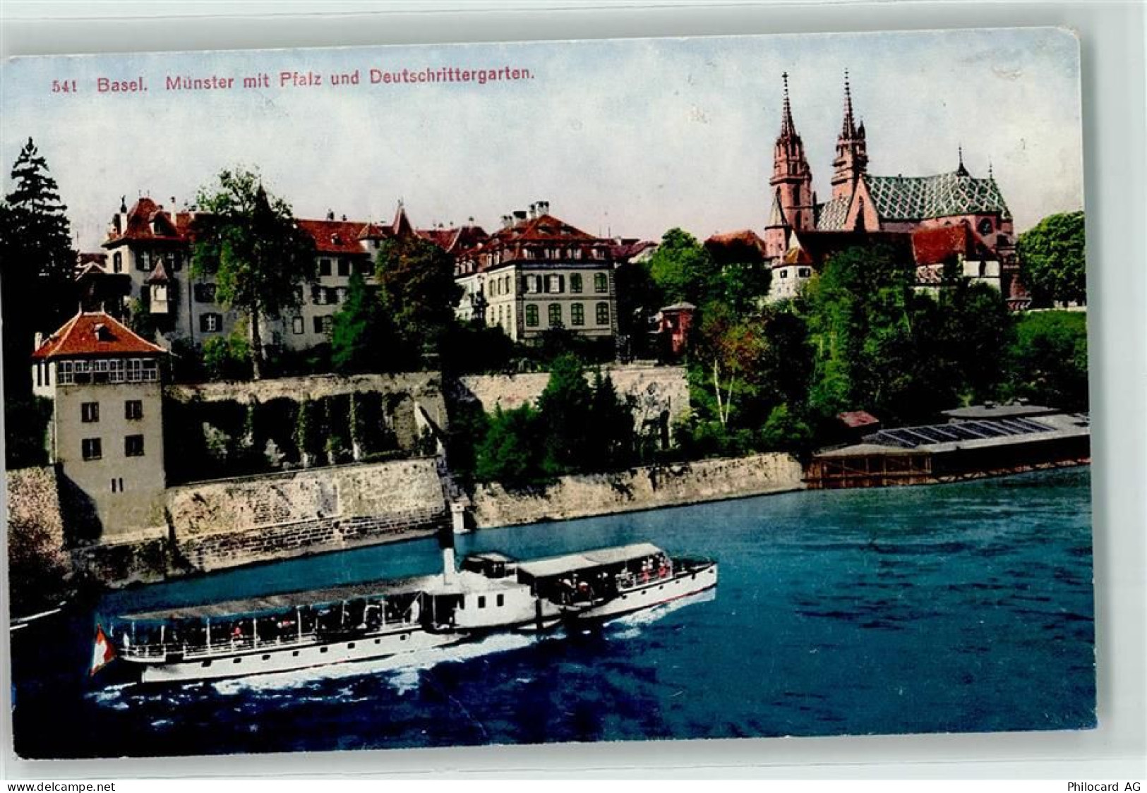 4000 Basel Bâle - Rheindampfer Münster - 10618939