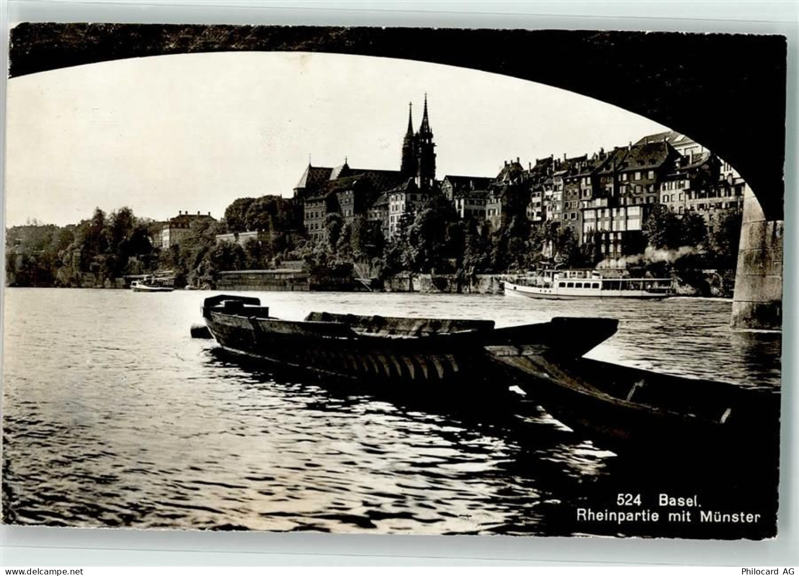 4000 Basel Bâle - Rheinpartie Münster Freilichtspiele vor dem Münster 19... - 39493321