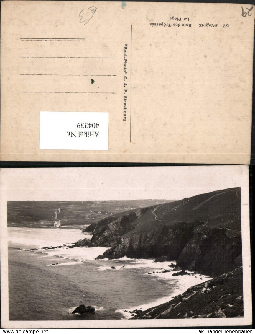 404339,Bretagne Finistere Plogoff Baie des Trepasses La Plage Strand Küste