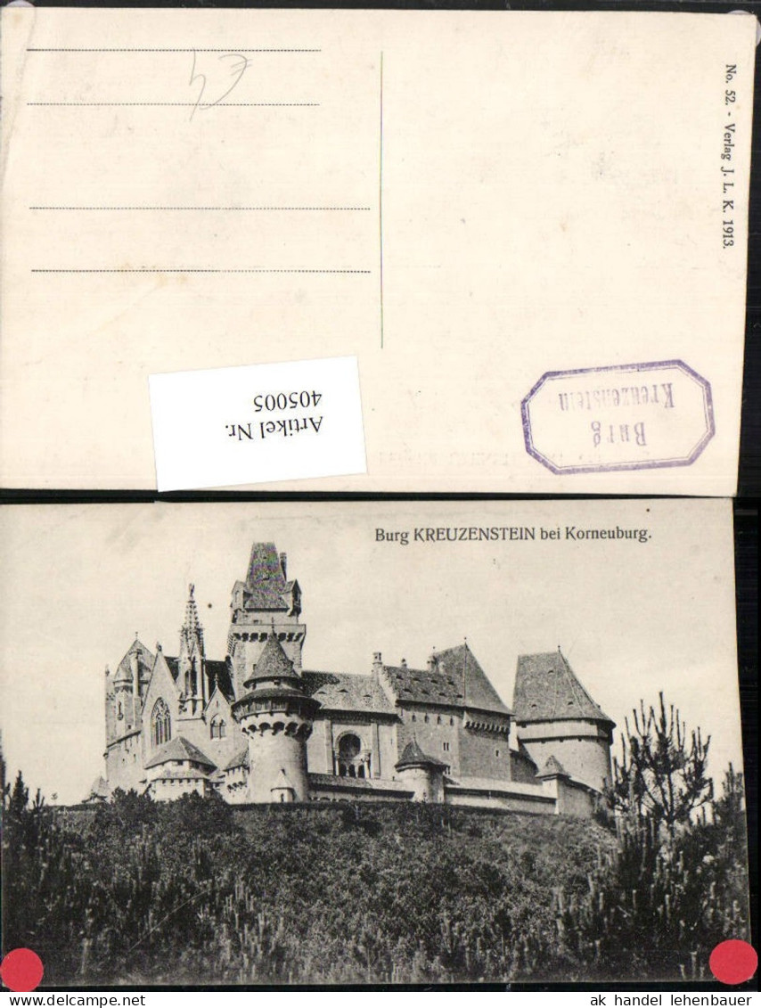 405005,Burg Kreuzenstein b. Korneuburg