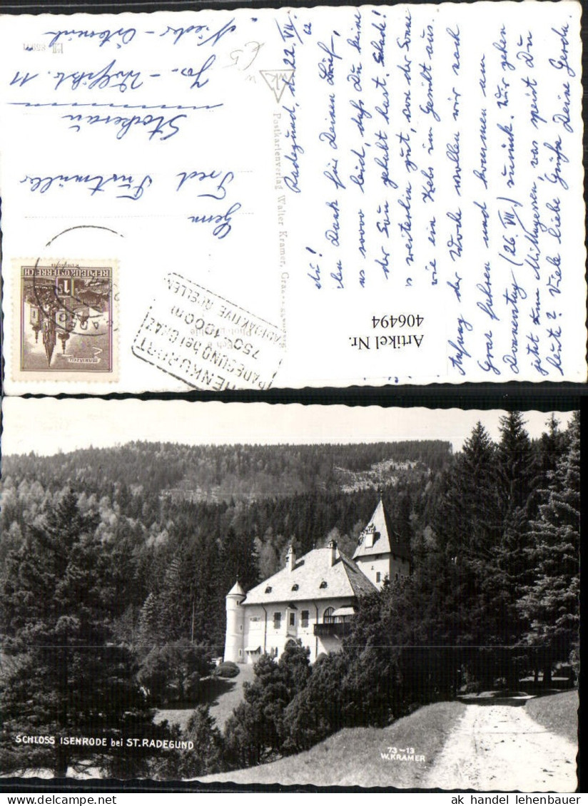 406494,Schloss Isenrode b. St. Radegund