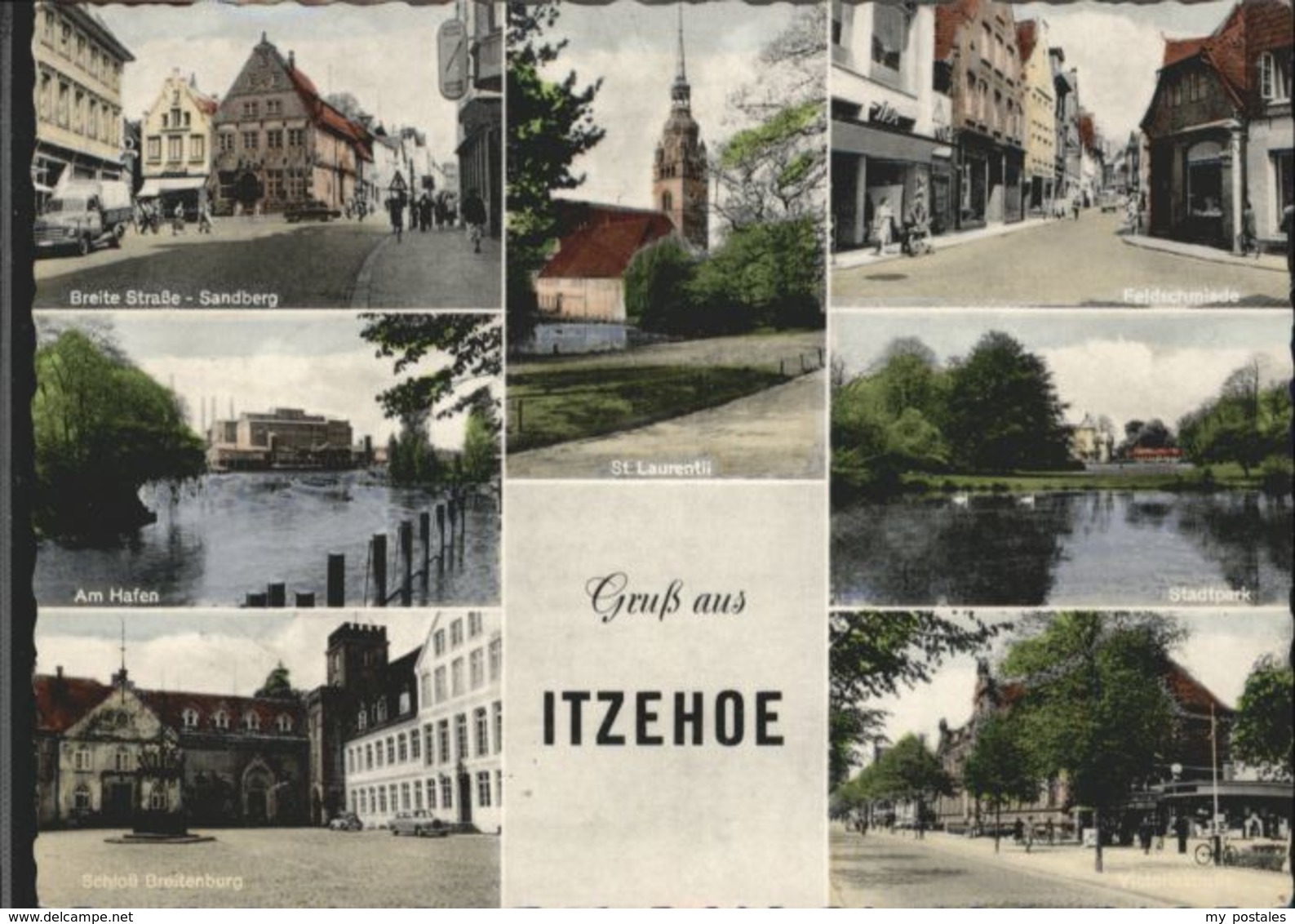 40840816 Itzehoe Itzehoe St. Laurentii Hafen Breite Strasse Sandberg Feldschmied