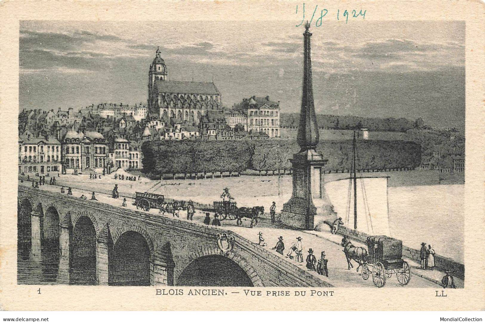 41 BLOIS LOT + 1100 CPA UNIQUEMENT BLOIS DESTOCKAGE