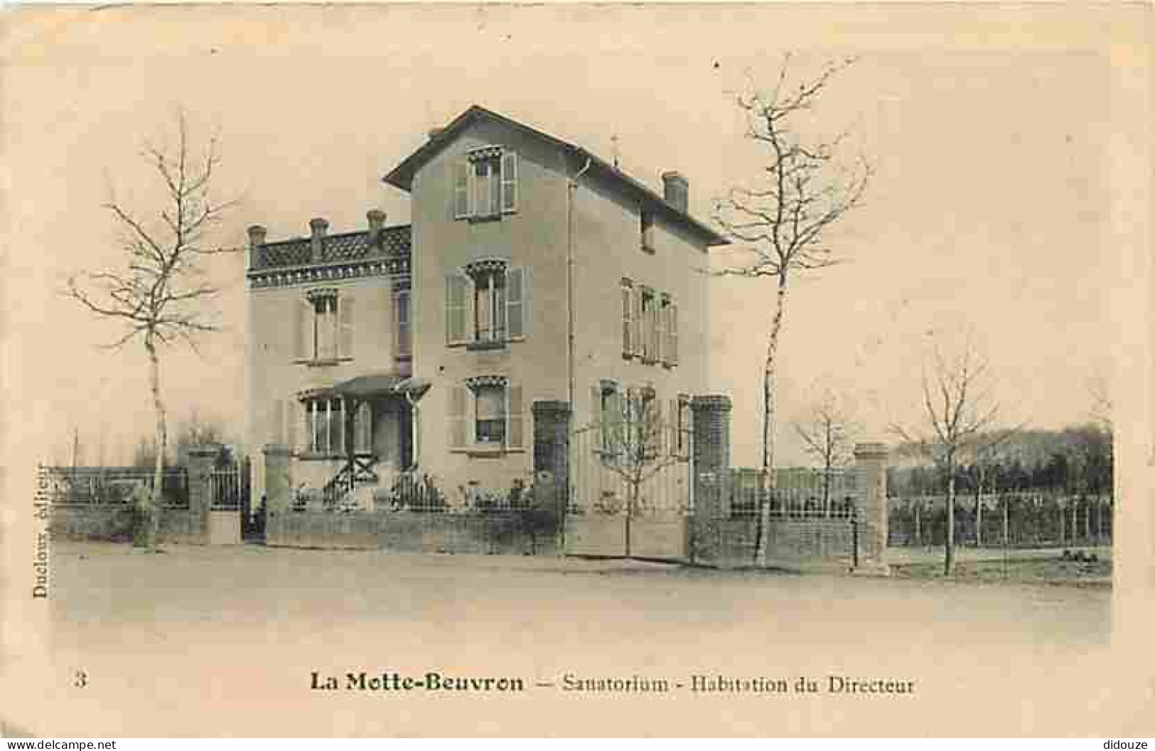 41 - Lamotte Beuvron - Sanatorium - Habitation du Directeur - CPA - Voir Scans Recto-Verso