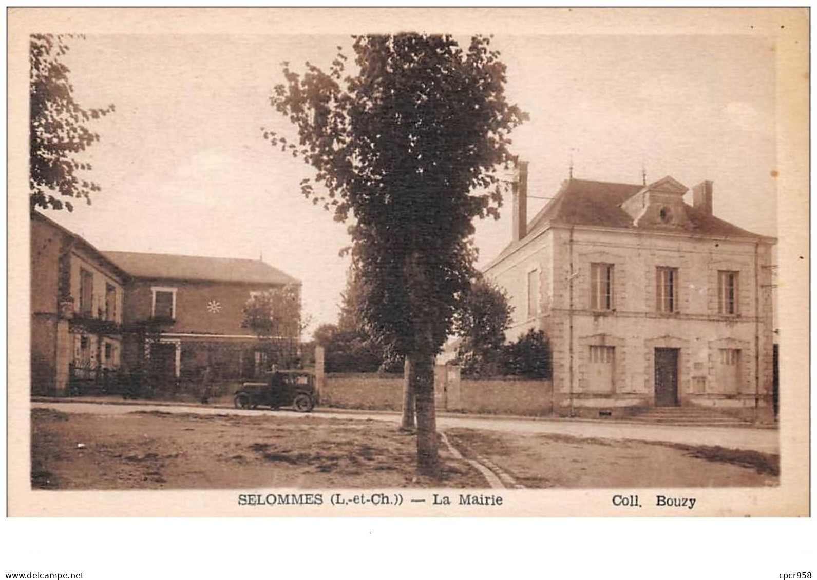41 . n° 48931 . selommes . la mairie