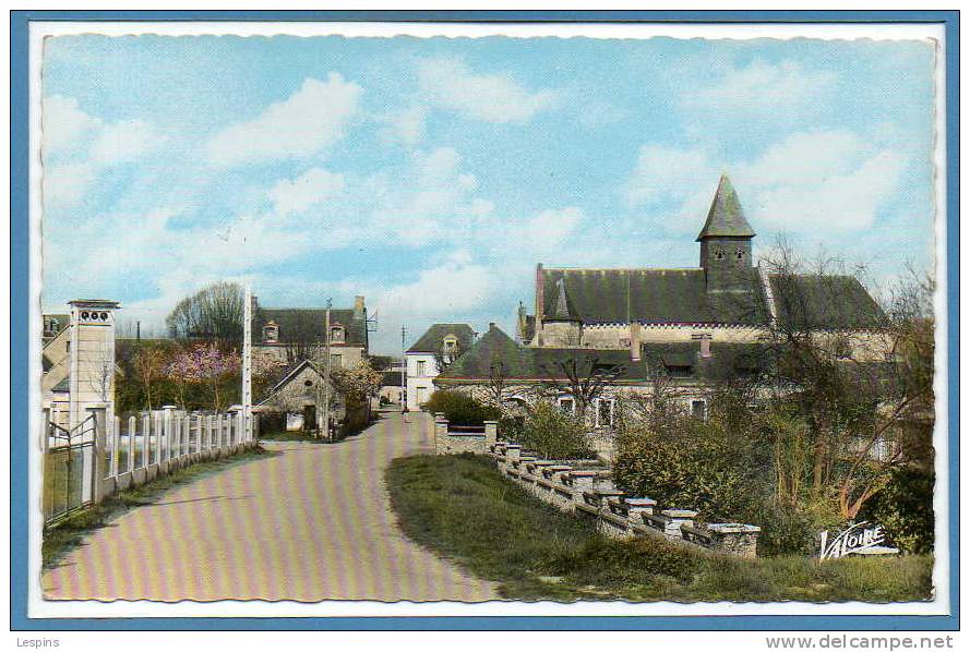 41 - NOYERS sur CHER --  Vue générale - L'Eglise
