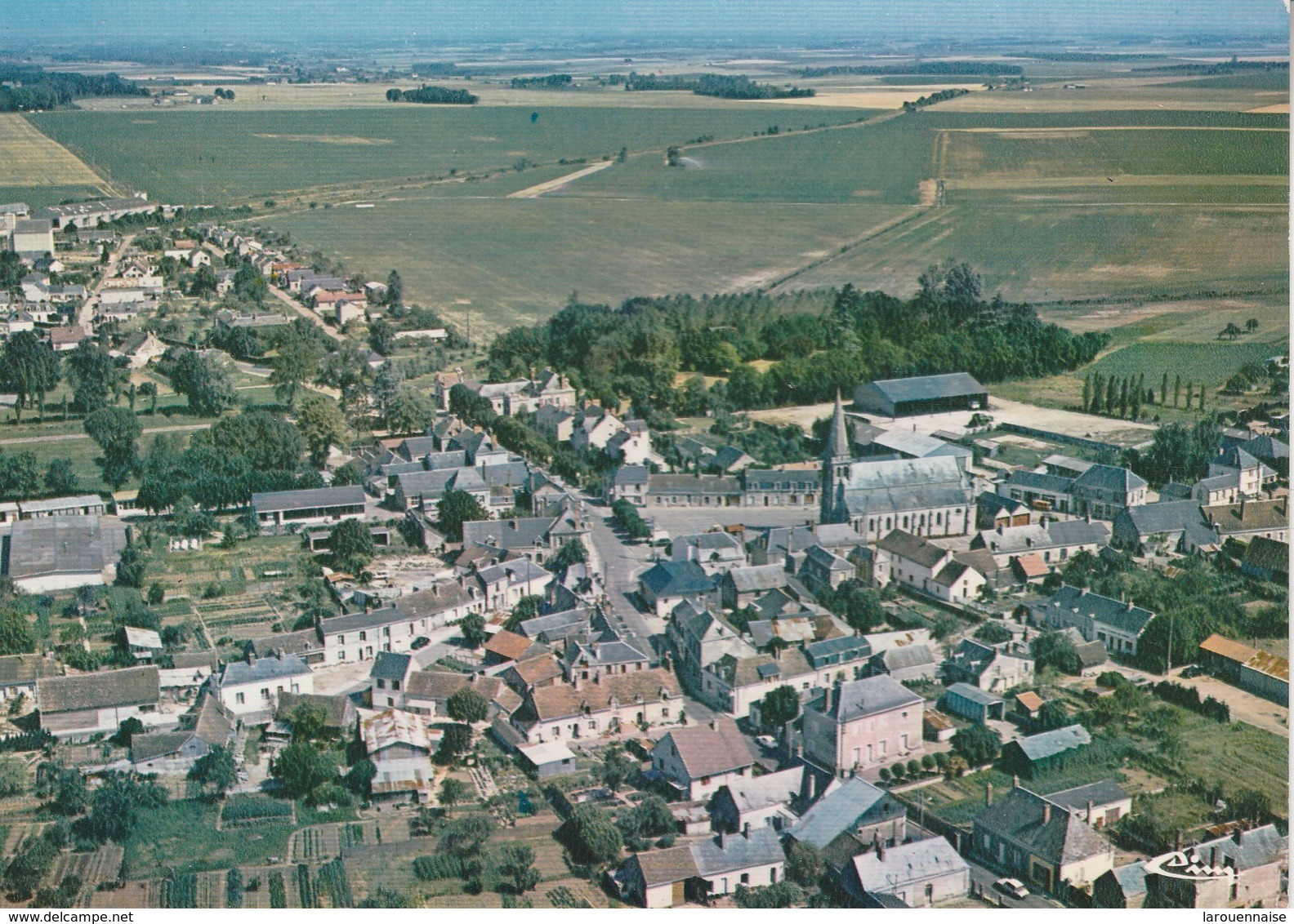 41 - SAINT AMAND DE LONGPRE - Vue générale aérienne