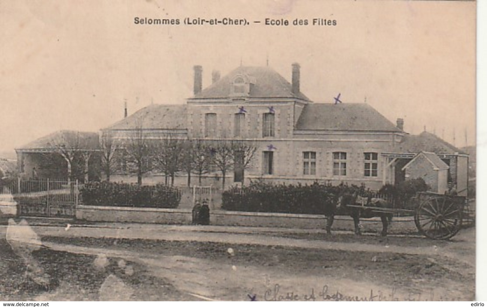 *** 41 *** SELOMMES  école des filles écrite TTB
