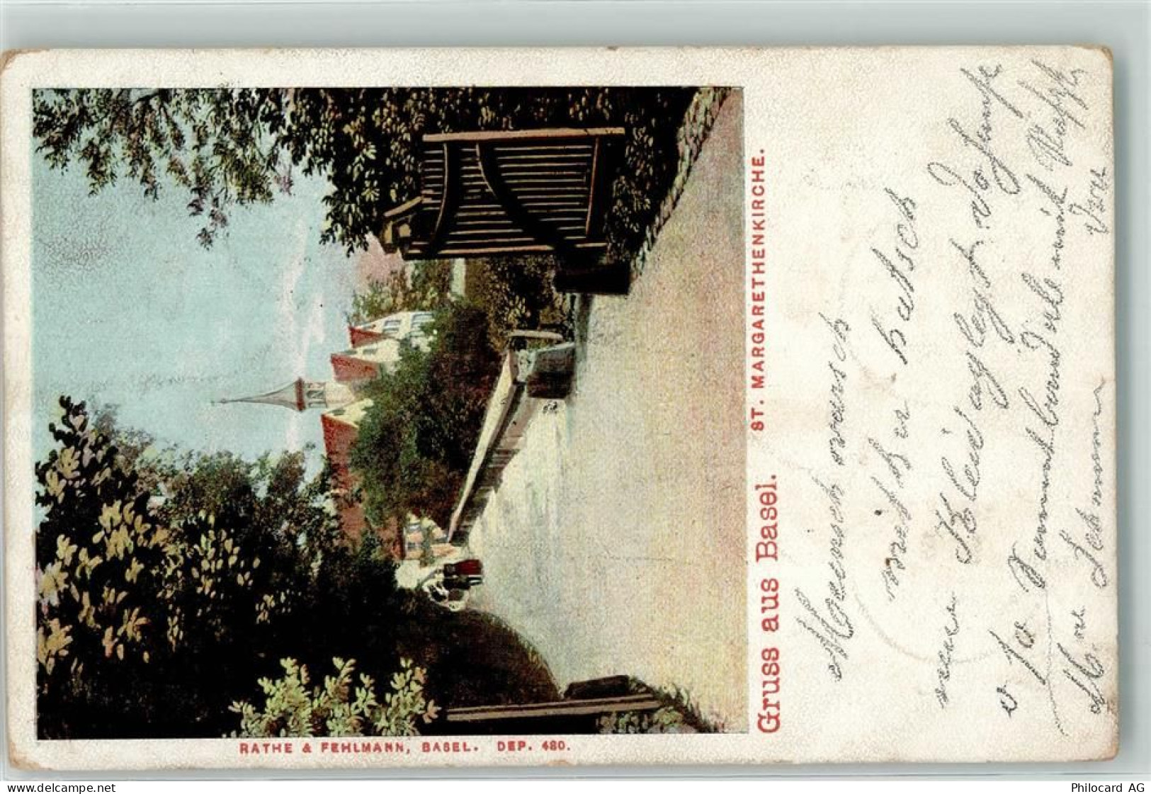 4102 Binningen 1901 - St Margarethenkirche - 39403875