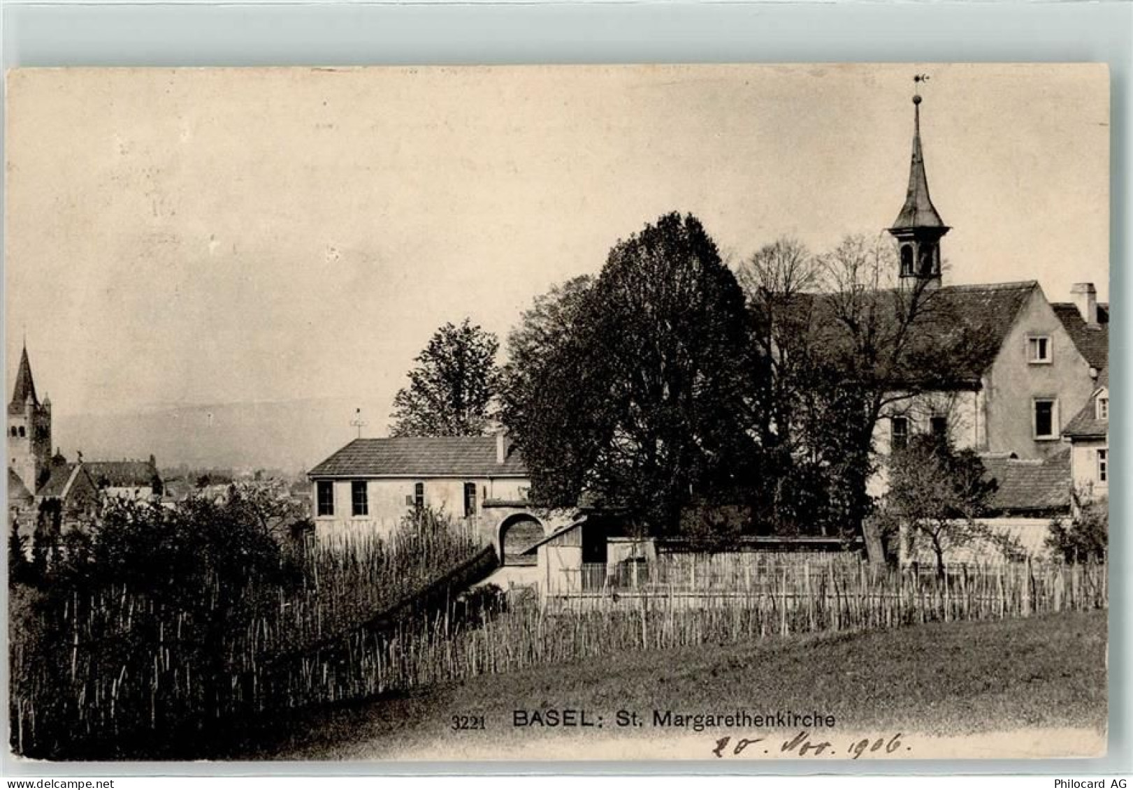 4102 Binningen 1906 - St Margarethenkirche - 10622271