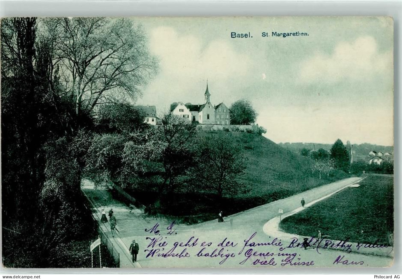 4102 Binningen 1908 - St. Margarethenkirche - 10620142