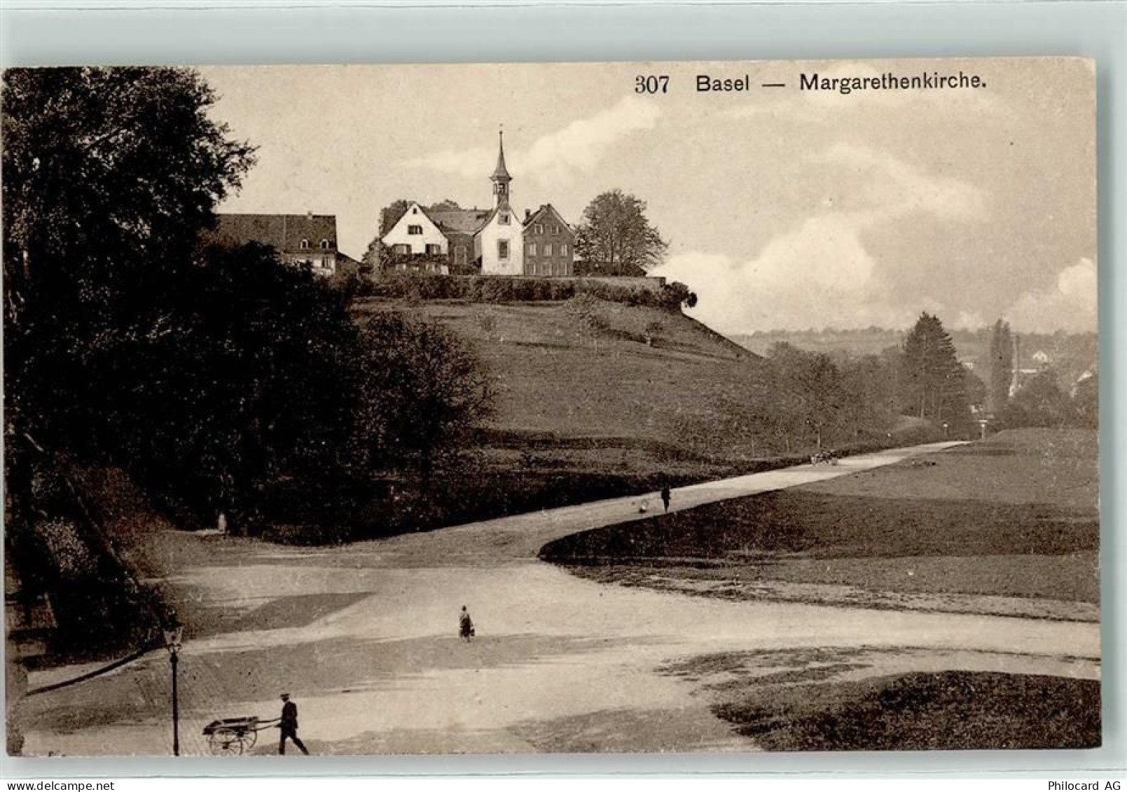 4102 Binningen 1911 - St Margarethenkirche - 10622204