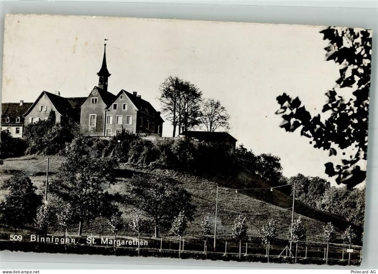 4102 Binningen Foto AK Kirche St. Margarethen - 38186294