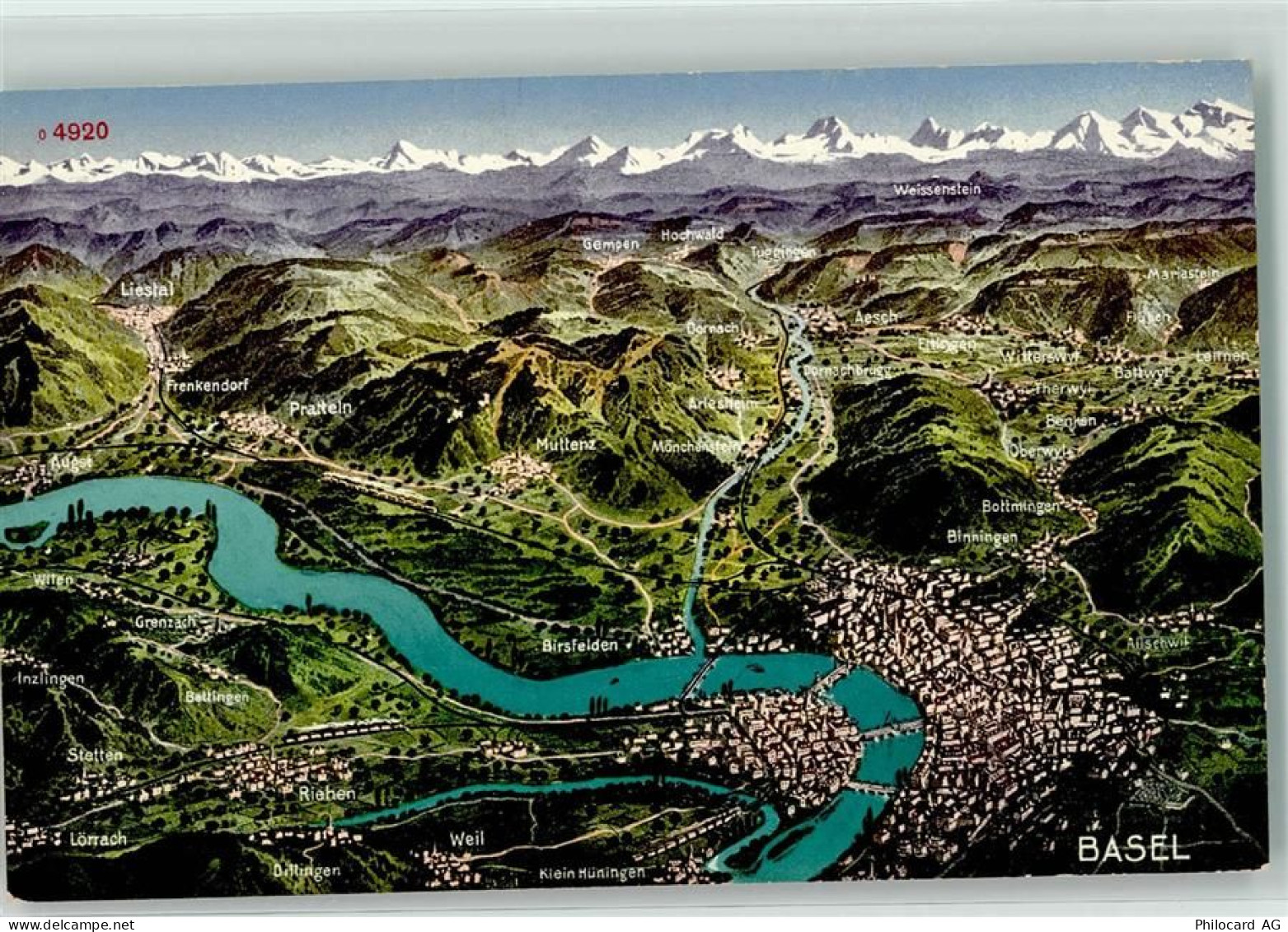 4102 Binningen - Kanton Basel Vogelschau - 39497748