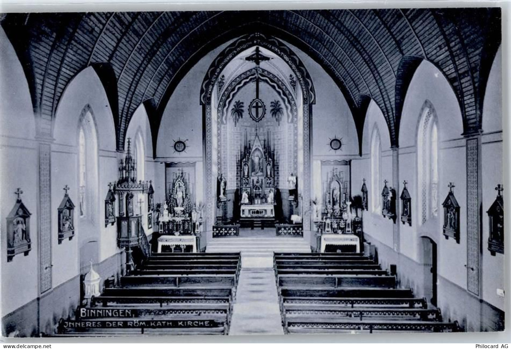 4102 Binningen - Kirche innen - 50773250