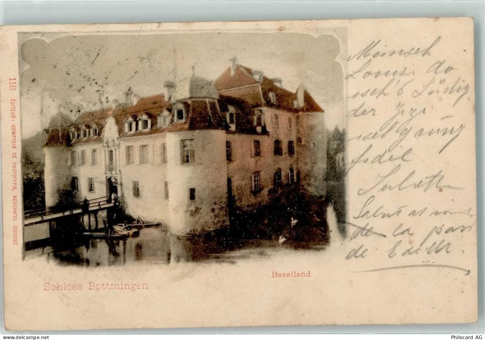 4103 Bottmingen 1900 - Schloss - 39404131