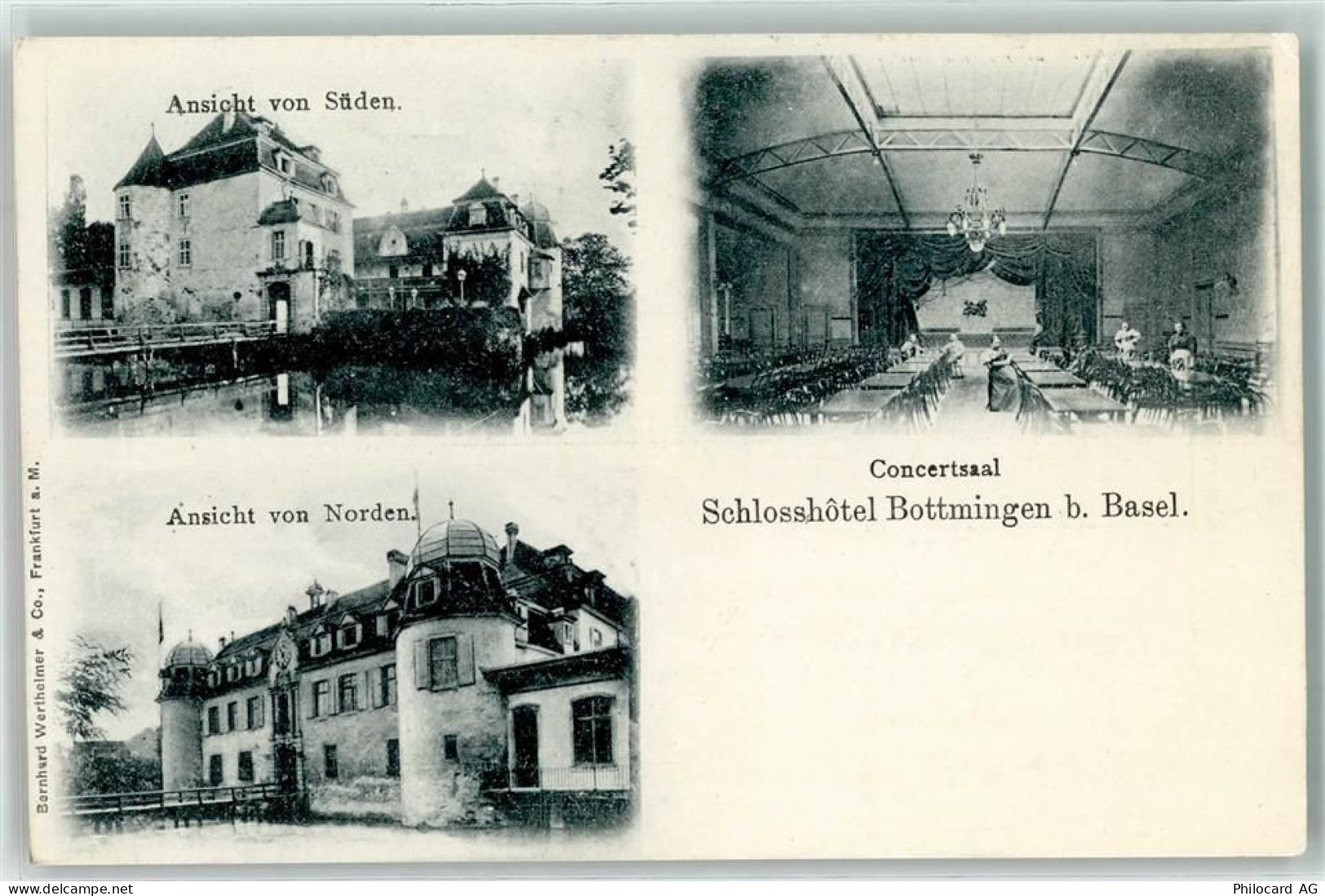 4103 Bottmingen 1900 - Schlosshotel b. Basel Concertsaal - 13256166