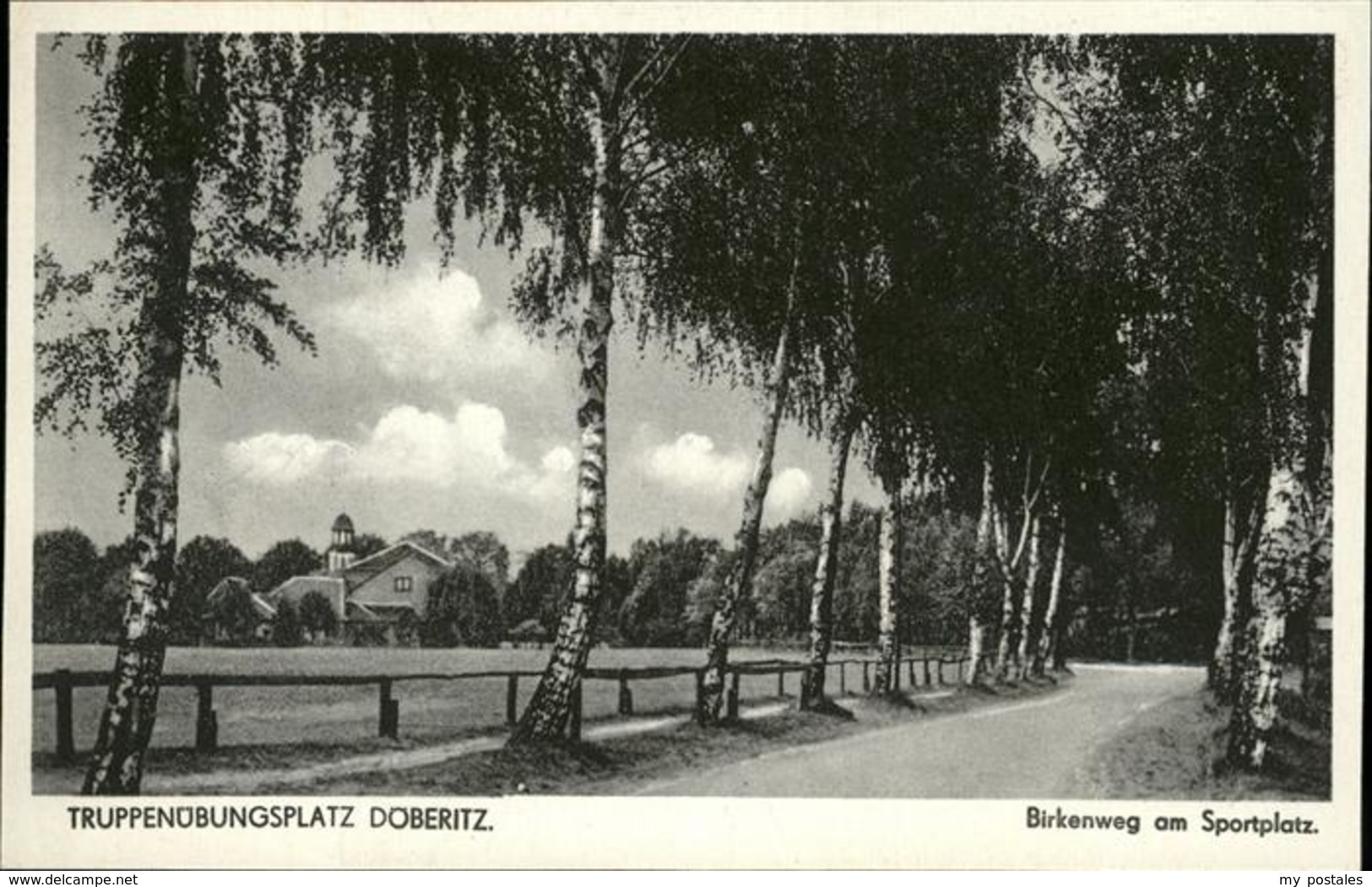 41237841 Doeberitz Truppenuebungsplatz Birkenweg Sportplatz Dallgow-Doeberitz