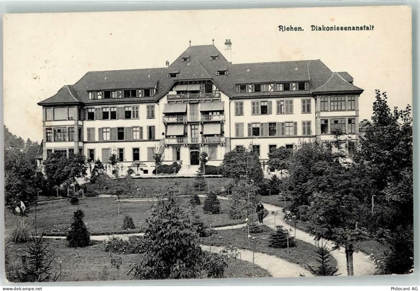 4125 Riehen 1909 - Diakonissenanstalt - 10607353
