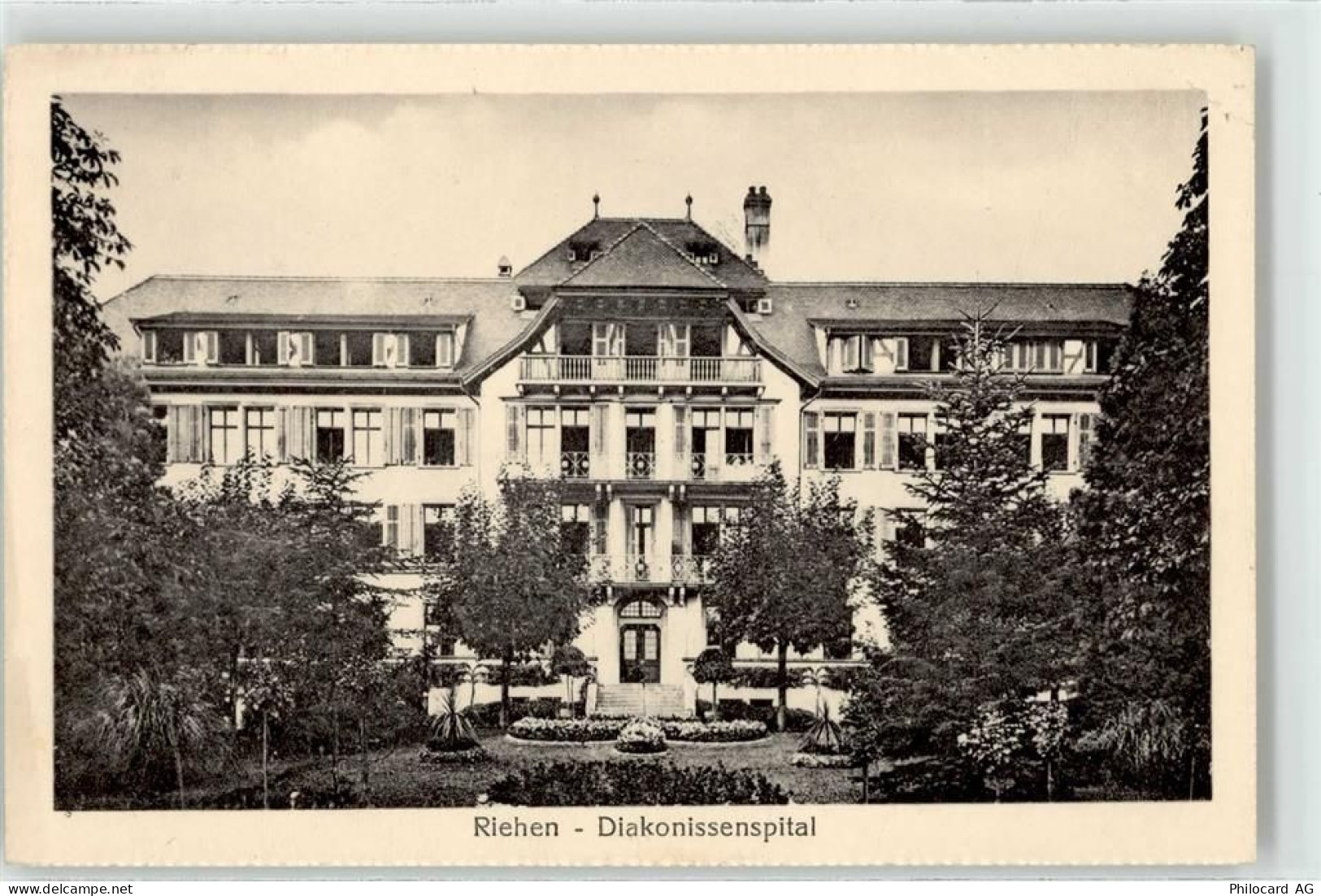 4125 Riehen 1929 - Krankenhaus - 52224384