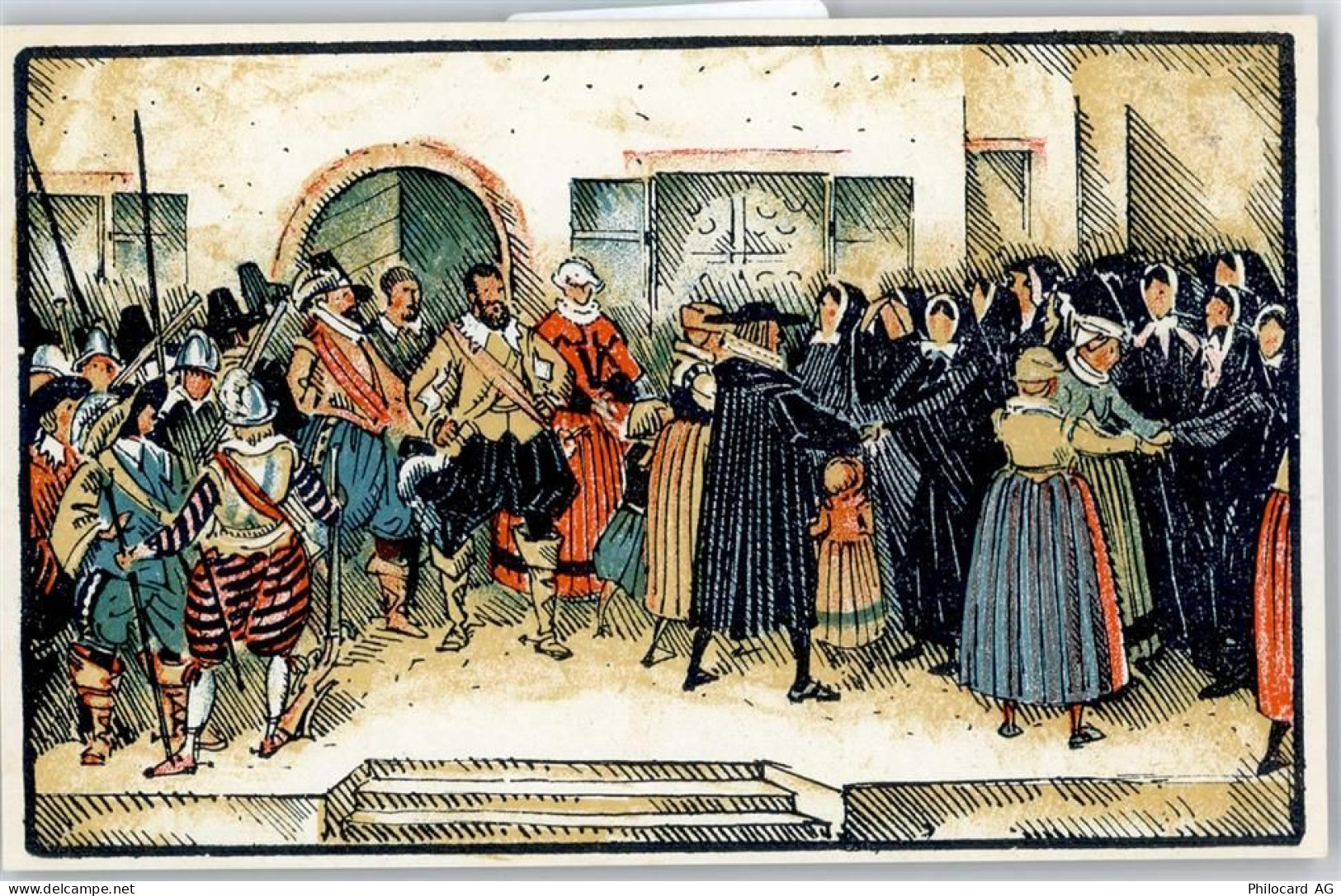 4125 Riehen Künstlerkarte Festkarte - 50771741