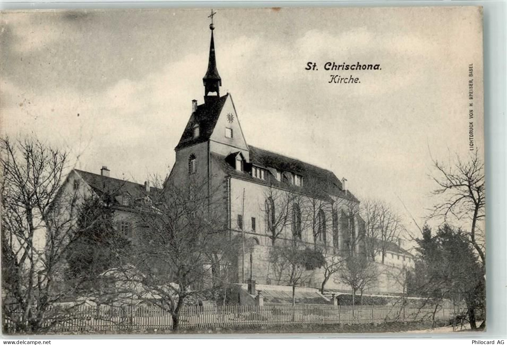 4126 Bettingen 1907 - Kirche St Chrischona - 39404121