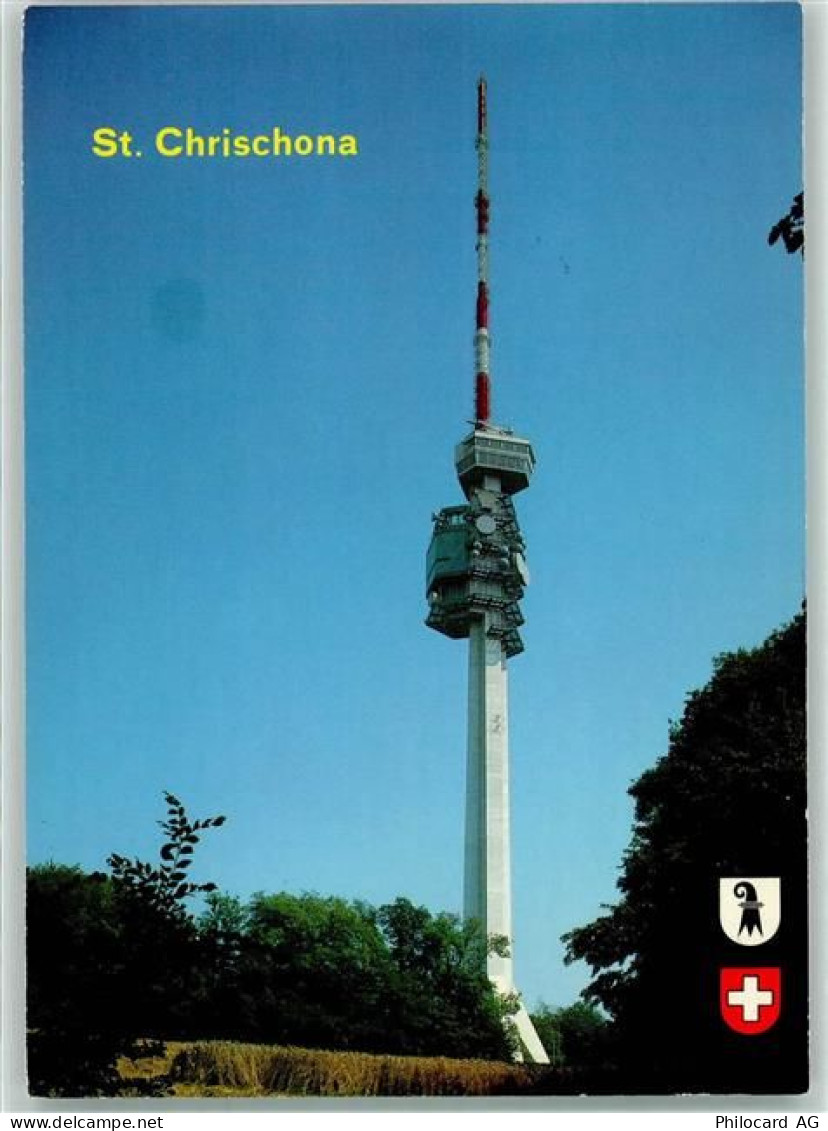 4126 Bettingen - Fernsehturm St Chrischona - 39374616