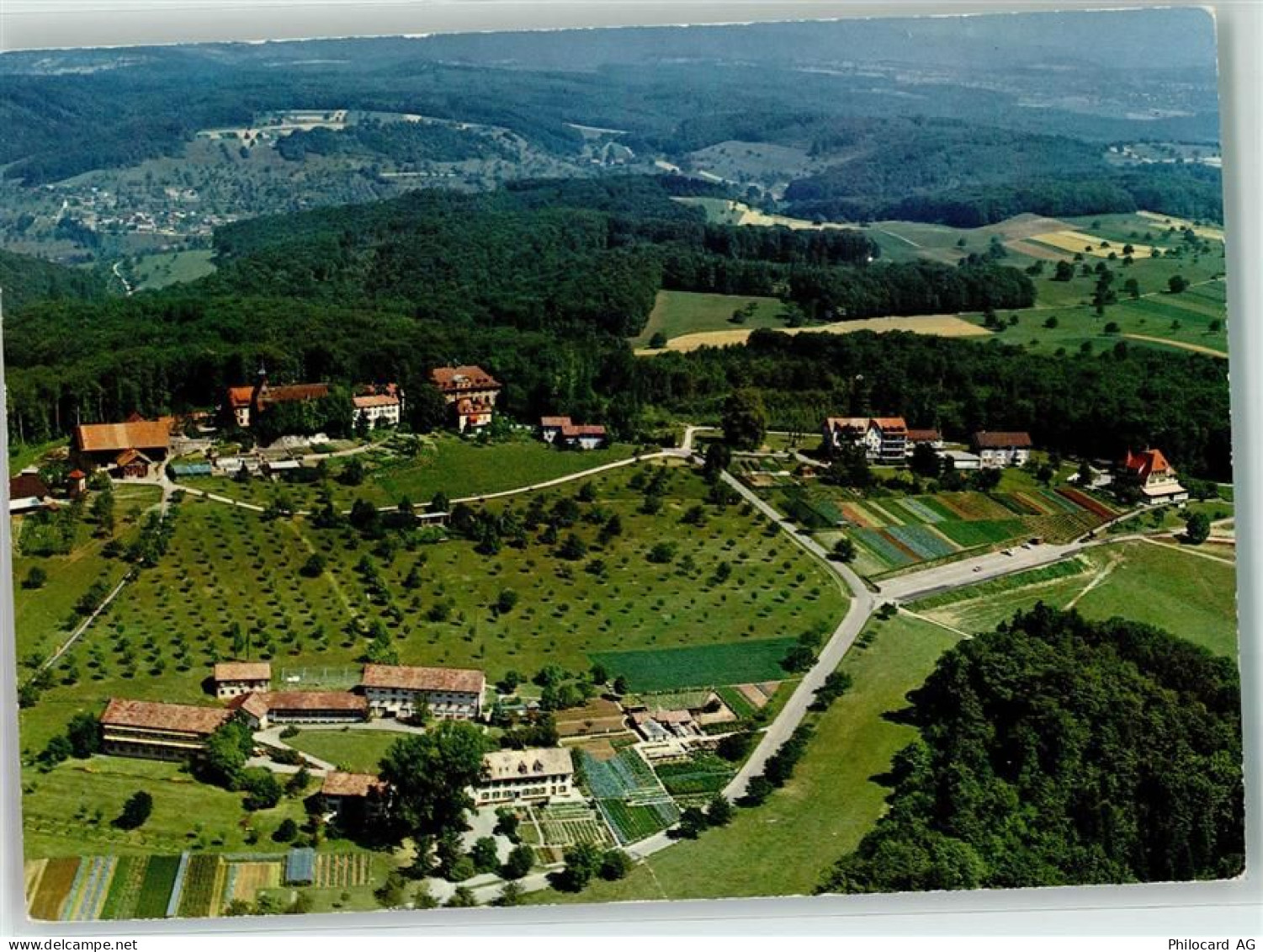 4126 Bettingen - St Chrischona Fliegeraufnahme - 39374842