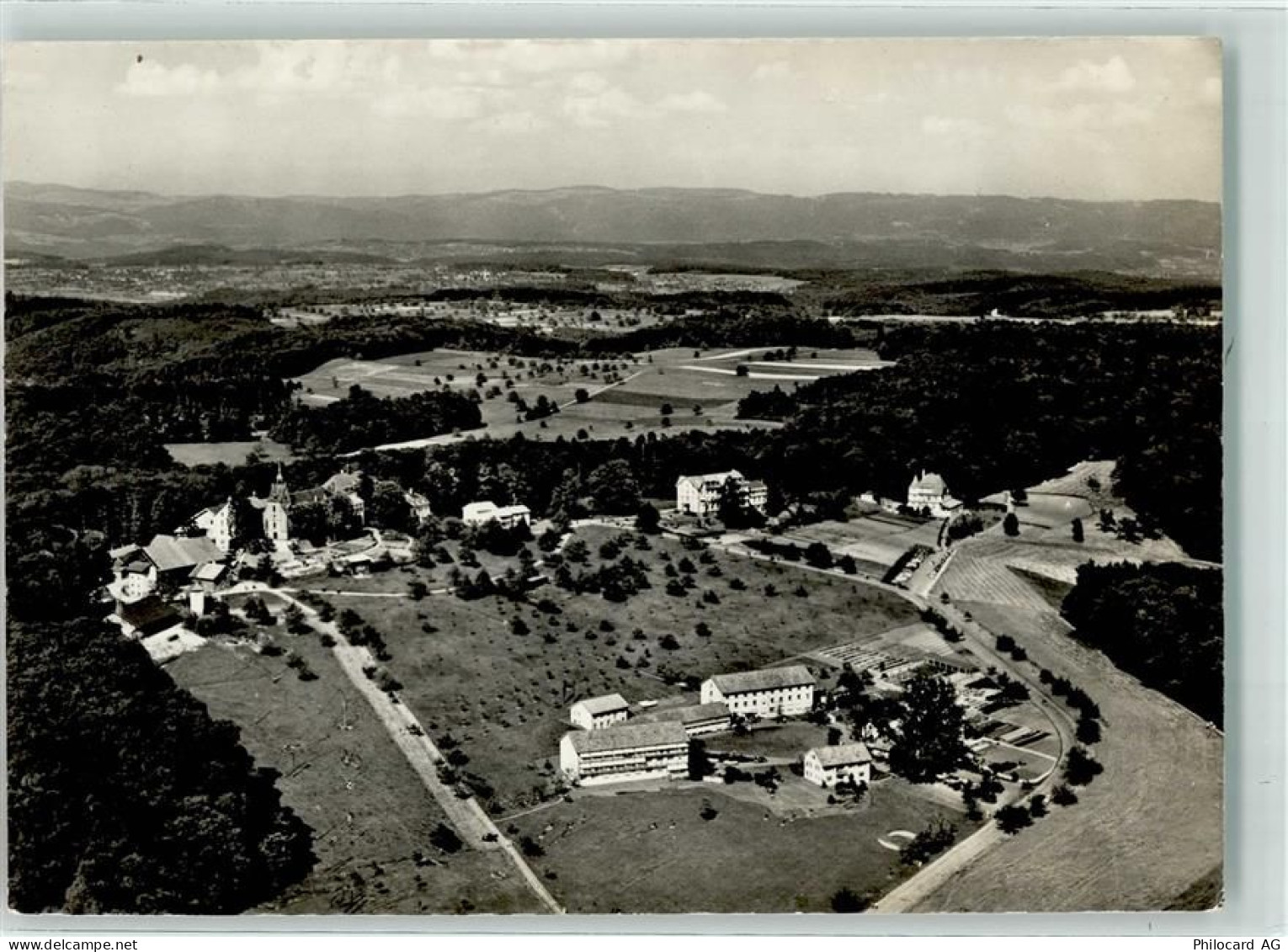 4126 Bettingen - St. Chrischona Fliegeraufnahme - 39375078