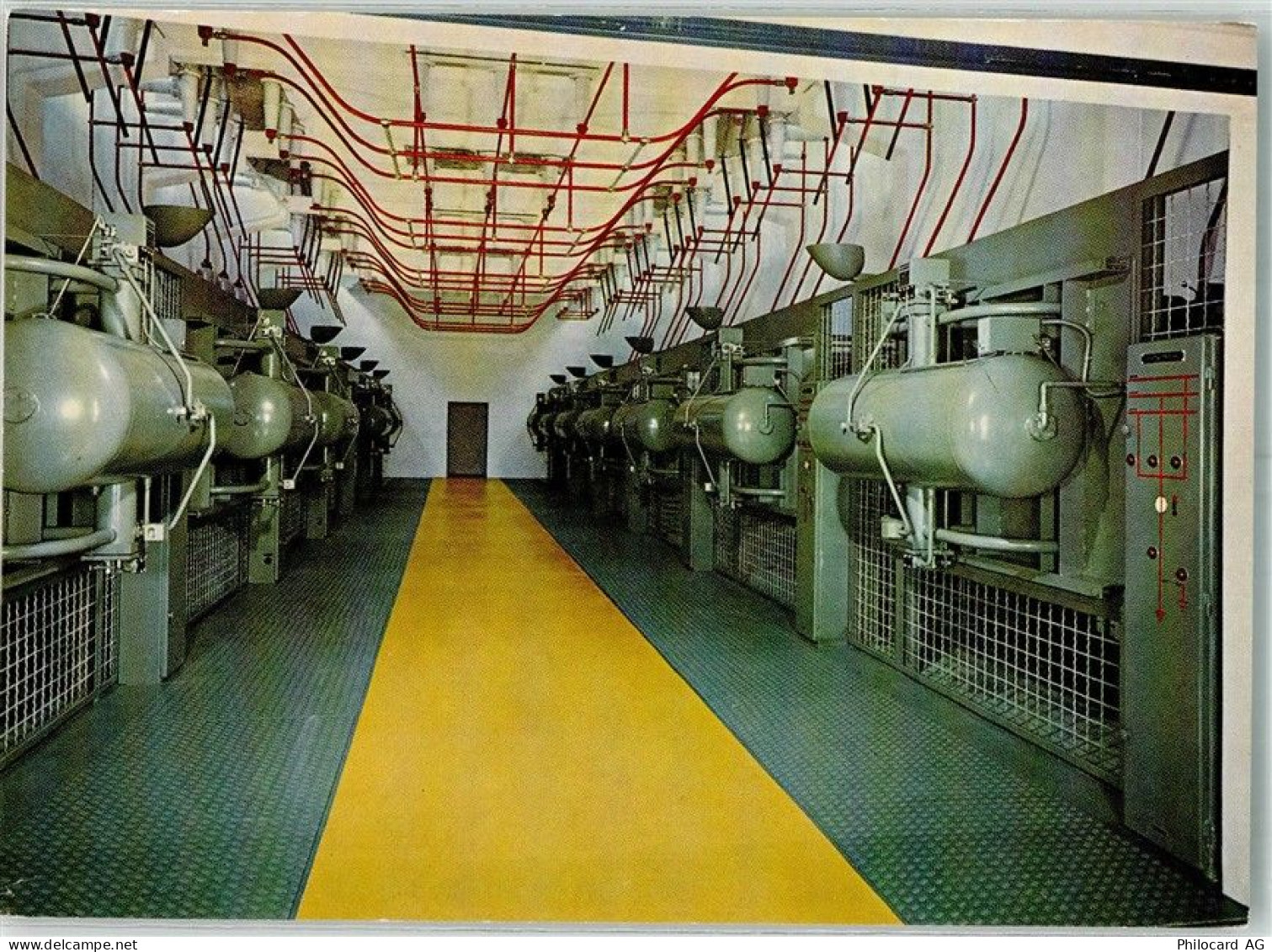 4127 Birsfelden Foto AK Rheinkraftwerk Schaltraum - 38211756