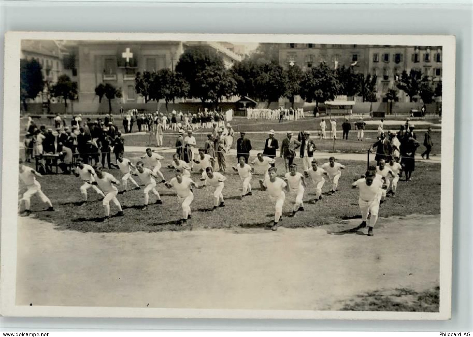 4127 Birsfelden Foto AK Turnfest 1929 AK - 13106302