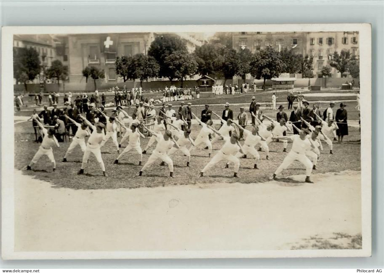 4127 Birsfelden Foto AK Turnfest 1929 AK - 13106306