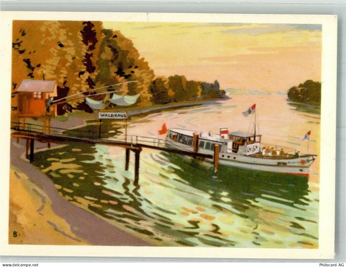 4127 Birsfelden Sonderstempel Station Waldhaus in der Hard Ausstellung 1... - 38211757