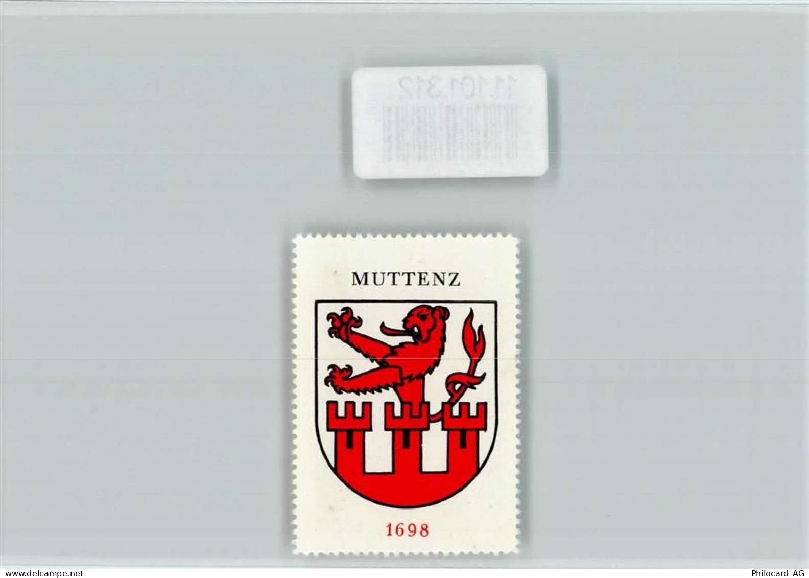 4132 Muttenz - Vignette Wappen Kaffee Hag ca 1920-1940 Muttenz - 11101312