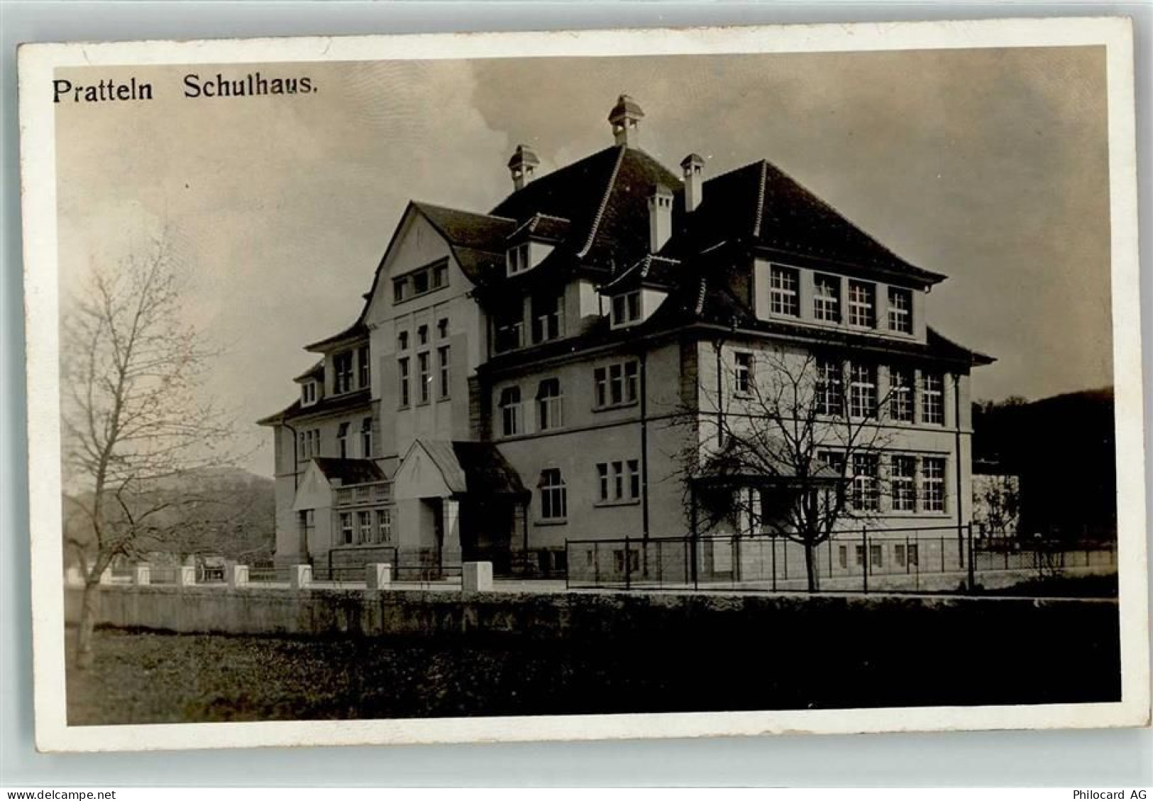 4133 Pratteln 1915 - Schulhaus - 13449042
