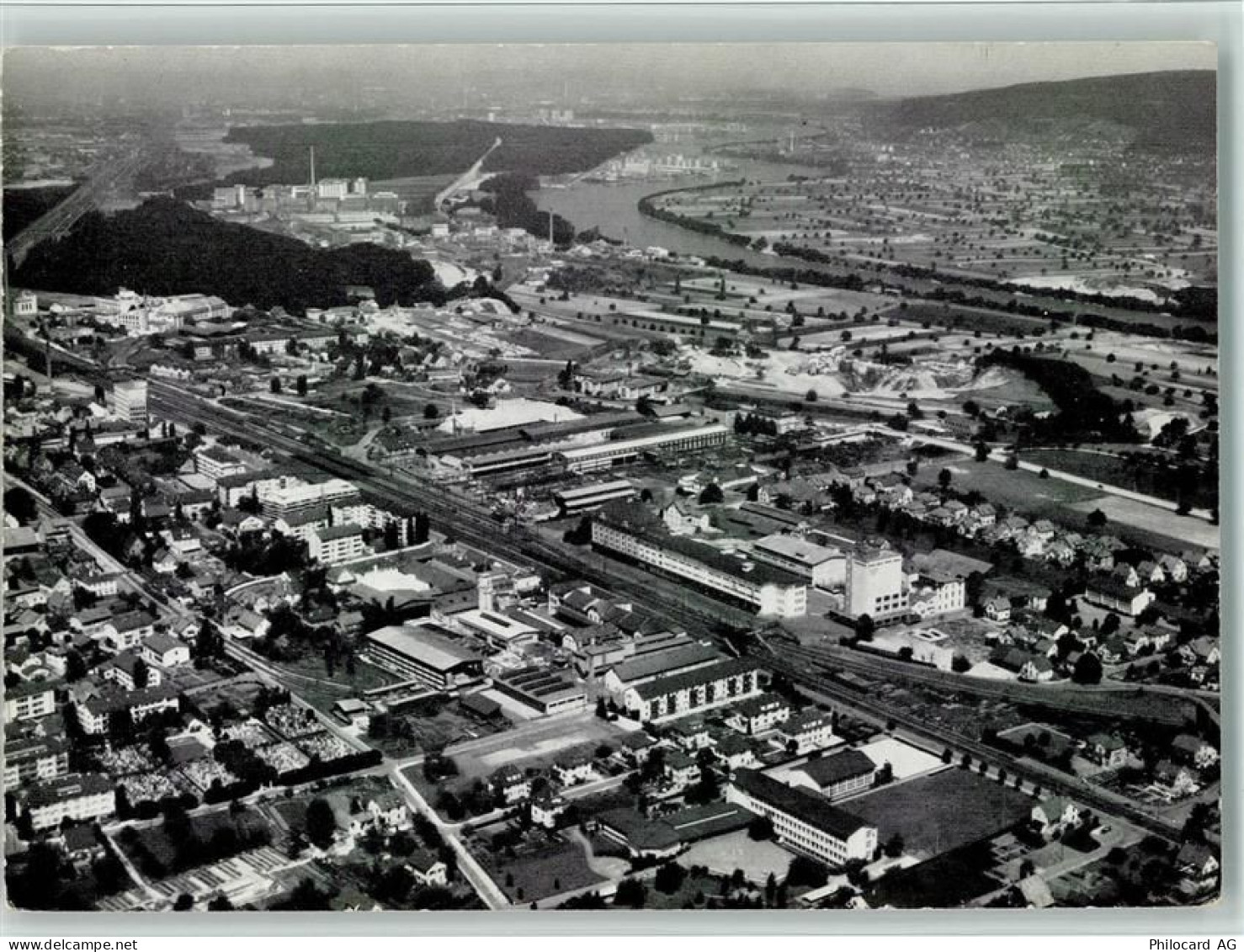 4133 Pratteln - Flugaufnahme Bahnhof - 13101014