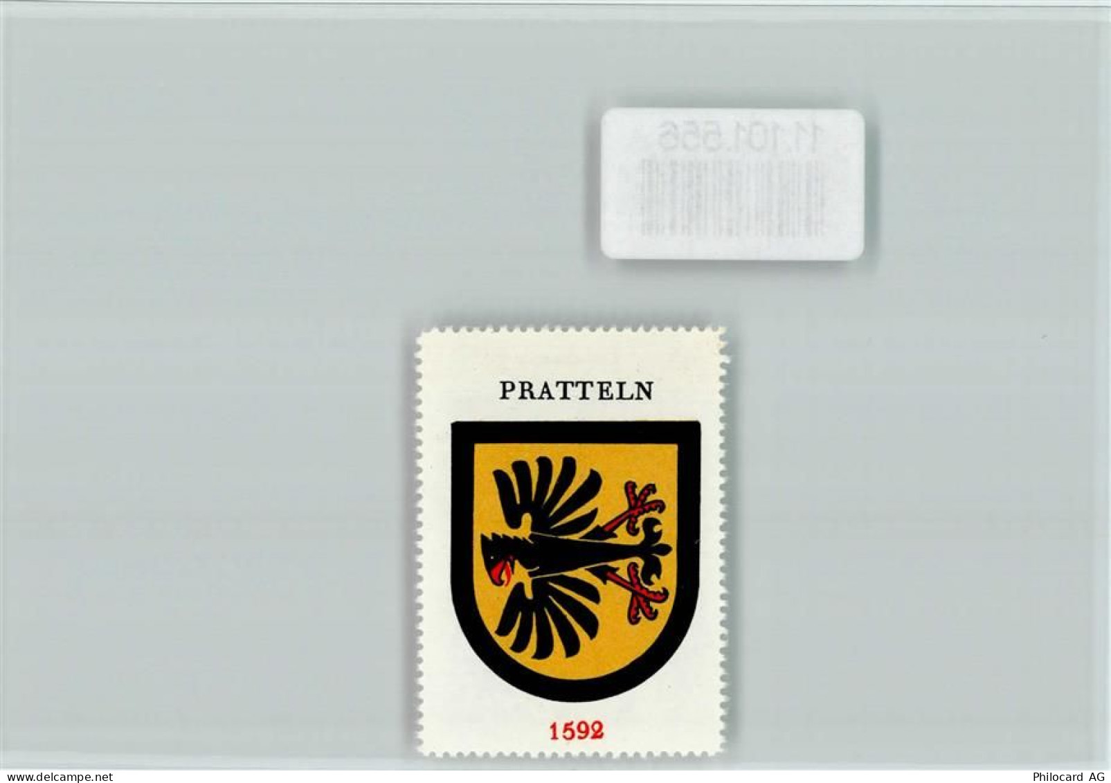 4133 Pratteln - Vignette Wappen Kaffee Hag ca 1920-1940 - 11101556