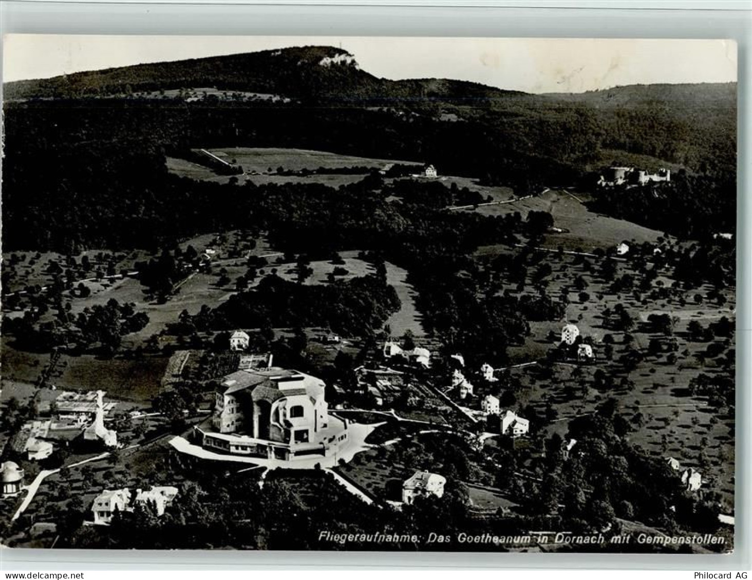 4143 Dornach - Das Goetheanum in Dornach mit Gempenstollen Fliegeraufnah... - 11057701