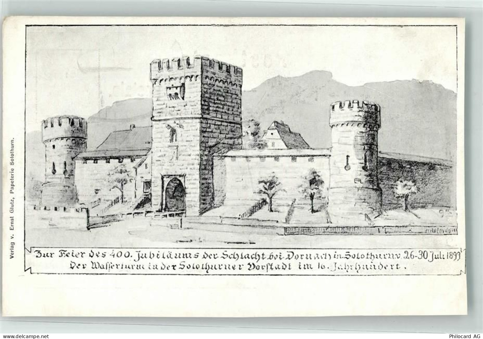 4143 Dornach - Zur 400 Jahrfeier Schlacht bei Dornach Wasserturm - 13935471