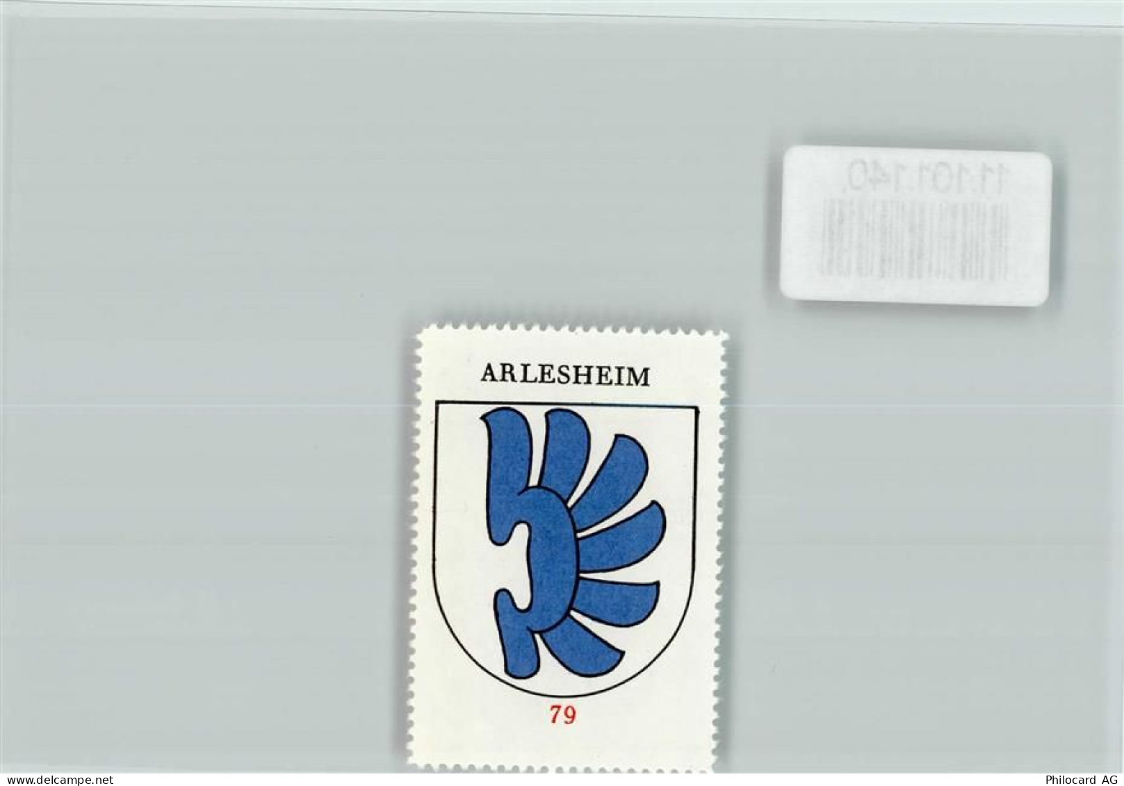 4144 Arlesheim - Vignette Wappen Kaffee Hag ca 1920-1940 Arlesheim - 11101140