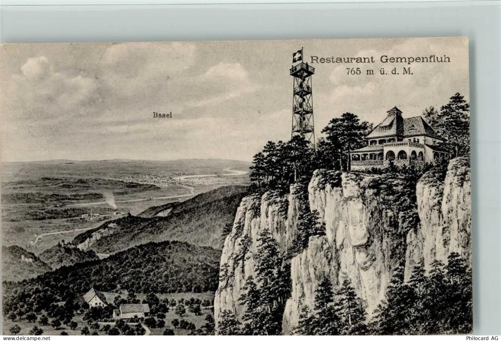 4145 Gempen 1916 - Restaurant Gempenfluh Basel - 13094779