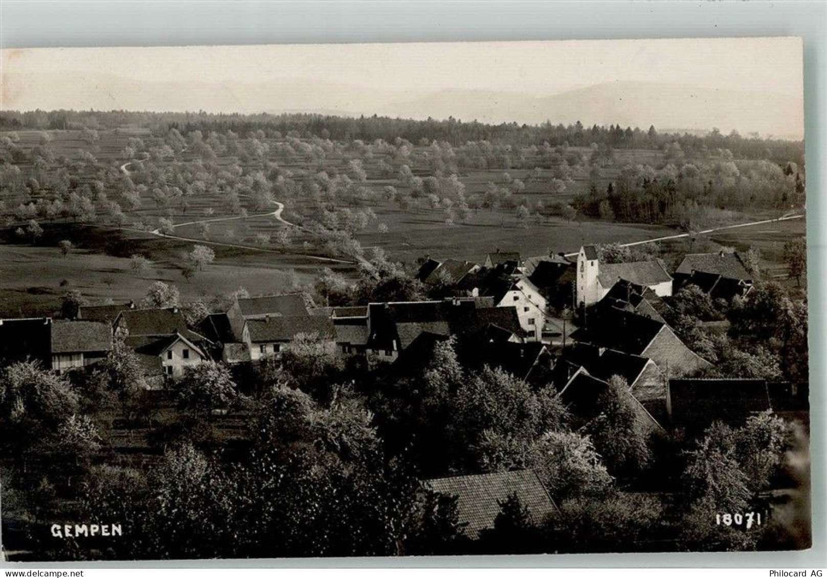 4145 Gempen 1939 Foto AK - 13596445