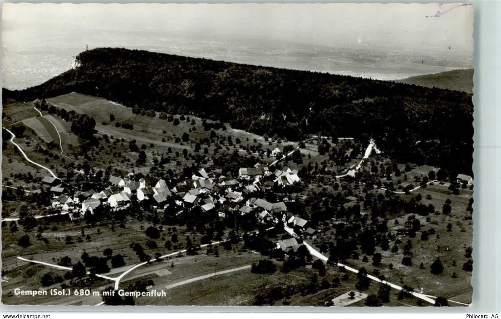 4145 Gempen - Fliegeraufnahme mit Gempenfluh - 13132960